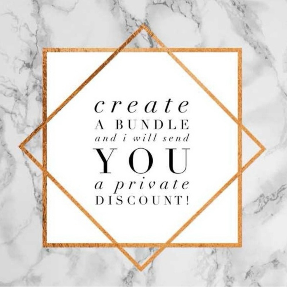 Create a bundle and I’ll send you special private offer!